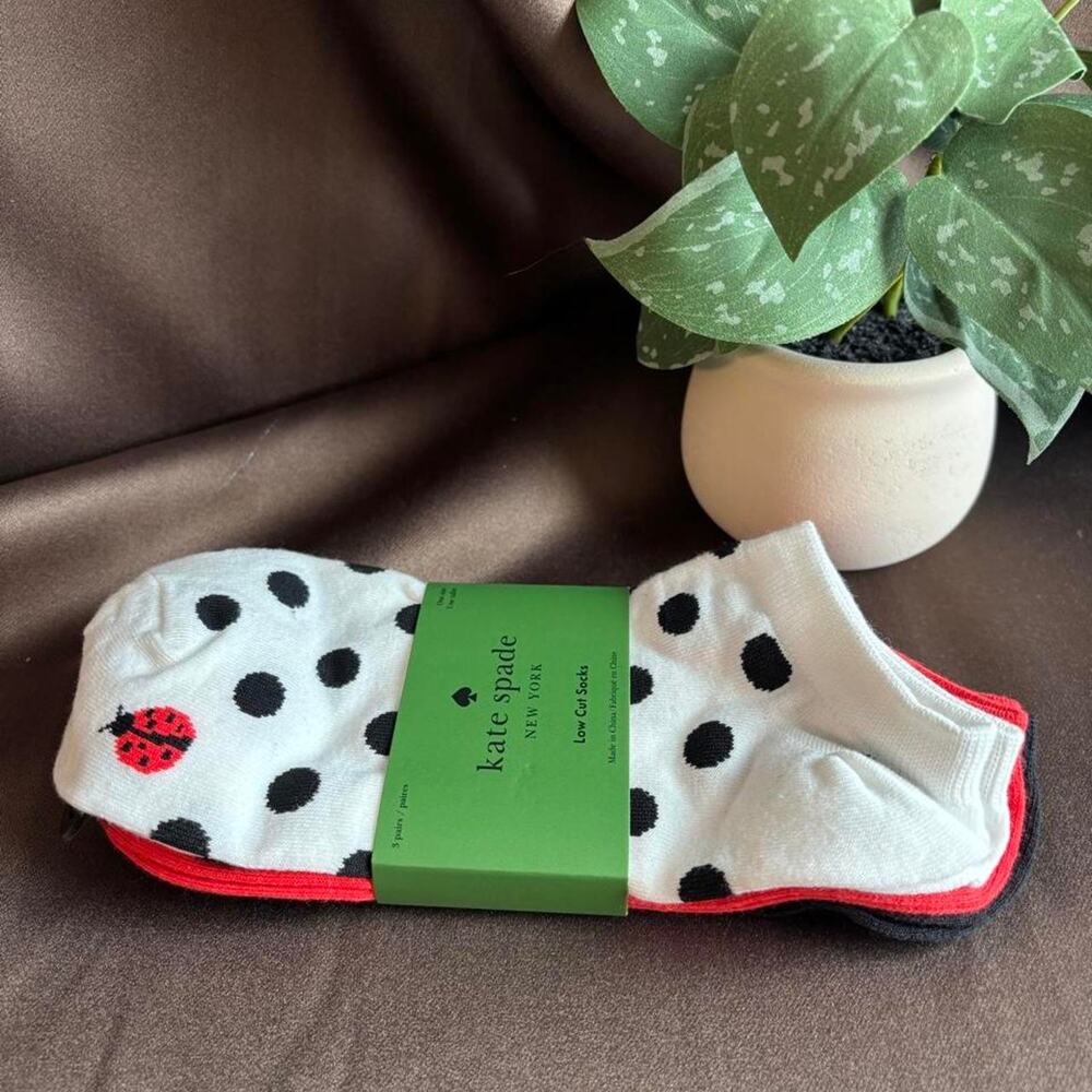 Kate spade low cut socks bundle